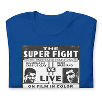 Vintage Retro Graphic Muhammad Ali vs Rocky Marciano Boxing Unisex T-Shirt