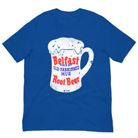 Vintage Retro Graphic Belfast Old Fashioned Mug Root Beer Unisex T-Shirt True Royal