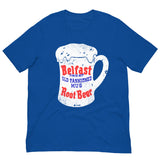 Vintage Retro Graphic Belfast Old Fashioned Mug Root Beer Unisex T-Shirt True Royal