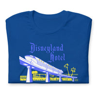 Vintage Retro Graphic Disneyland Hotel Anaheim CA Unisex T-Shirt