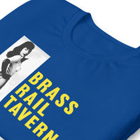 Vintage Retro Graphic Brass Rail Tavern Gentlemen's Club Unisex T-Shirt