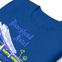 Vintage Retro Graphic Disneyland Hotel Anaheim CA Unisex T-Shirt