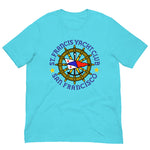 St. Francis Yacht Club Unisex T-Shirt - Turquoise