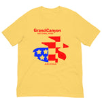 Vintage Retro Graphic Grand Canyon National Park Unisex T-Shirt Yellow