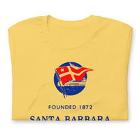 Vintage Retro Graphic Santa Barbara Yacht Club Unisex T-Shirt