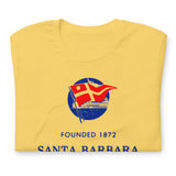 Vintage Retro Graphic Santa Barbara Yacht Club Unisex T-Shirt