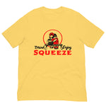Vintage Retro Graphic Squeeze Soda Brand Unisex T-Shirt Yellow