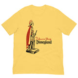 Vintage Retro Graphic Tobacco Shop Unisex T-Shirt Yellow