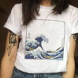 The Great Wave Japanese Print Women's T-Shirt