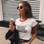 They Call Us Dreamers - Women's Crop Top