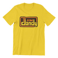 jim dandy fried chicken restaurant cool yellow t-shirt