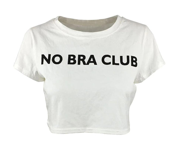 No Bra Club Women's Crop Top