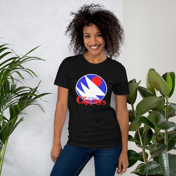 San Diego Clippers Black Unisex T-Shirt – Cool T Shirt Store