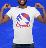 San Diego Clippers Basketball Original White T-Shirt