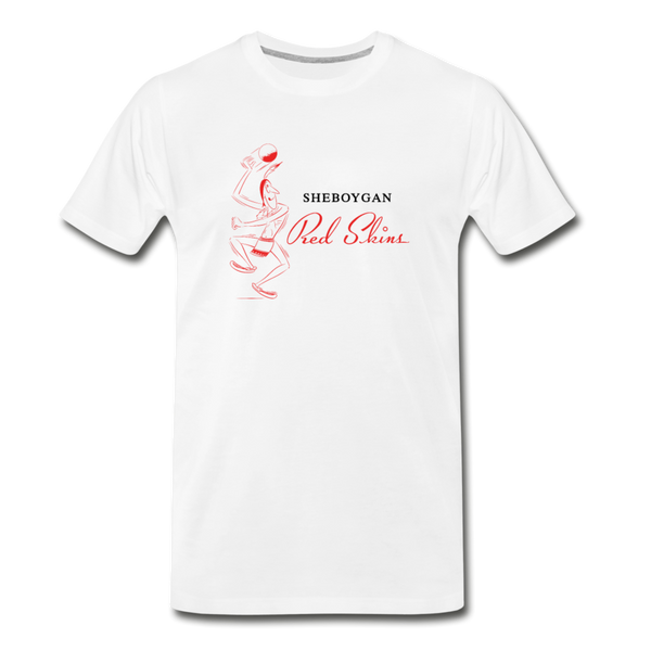 Sheboygan Redskins Basketball Team | White Unisex T-Shirt - white