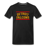 Detroit Falcons Basketball Team | Black Unisex T-shirt - black