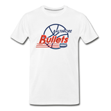 Baltimore Bullets Basketball | White Unisex T-Shirt - white