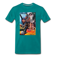 The Evil Dead Foreign Movie Poster | Black Unisex T-Shirt - teal