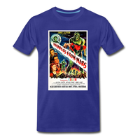 Invaders From Mars Movie Poster | Black Unisex T-Shirt - royal blue