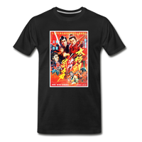 Duel With Samurai Martial Arts Poster | Teal Unisex T-Shirt - black
