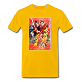 Duel With Samurai Martial Arts Poster | Teal Unisex T-Shirt - sun yellow