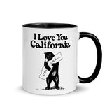 I Love You California Ceramic Mug